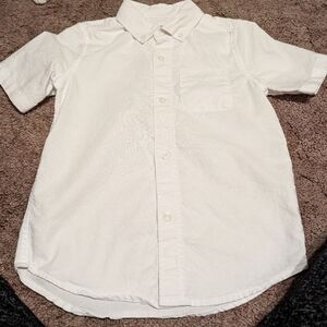 Boys short sleeve button up dress shirt